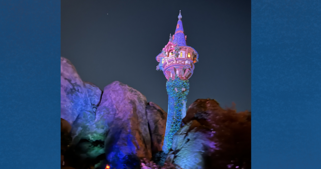 ラプンツェルのランタンフェスティバル　塔の上のラプンツェル　夜