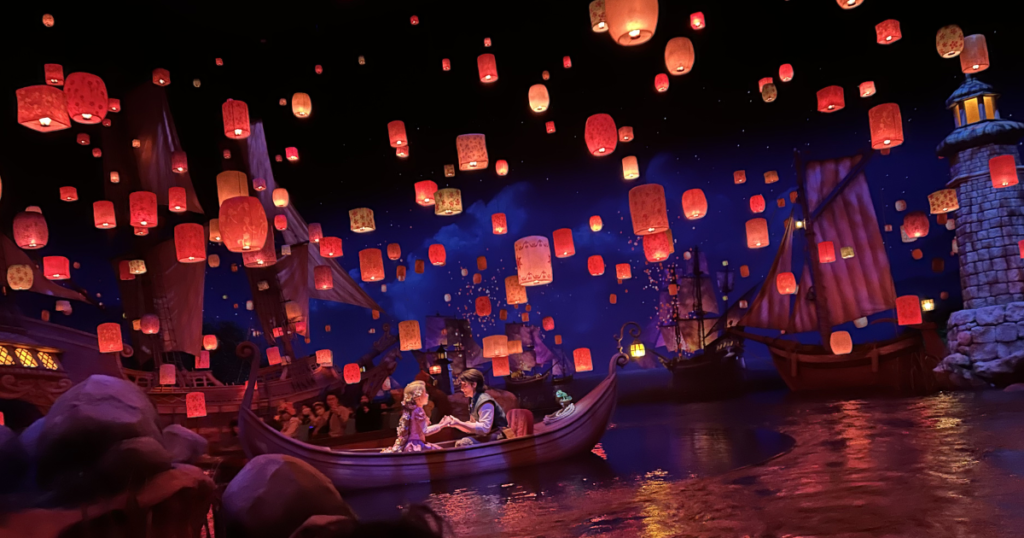 ラプンツェルのランタンフェスティバル　ランタン　アトラクション